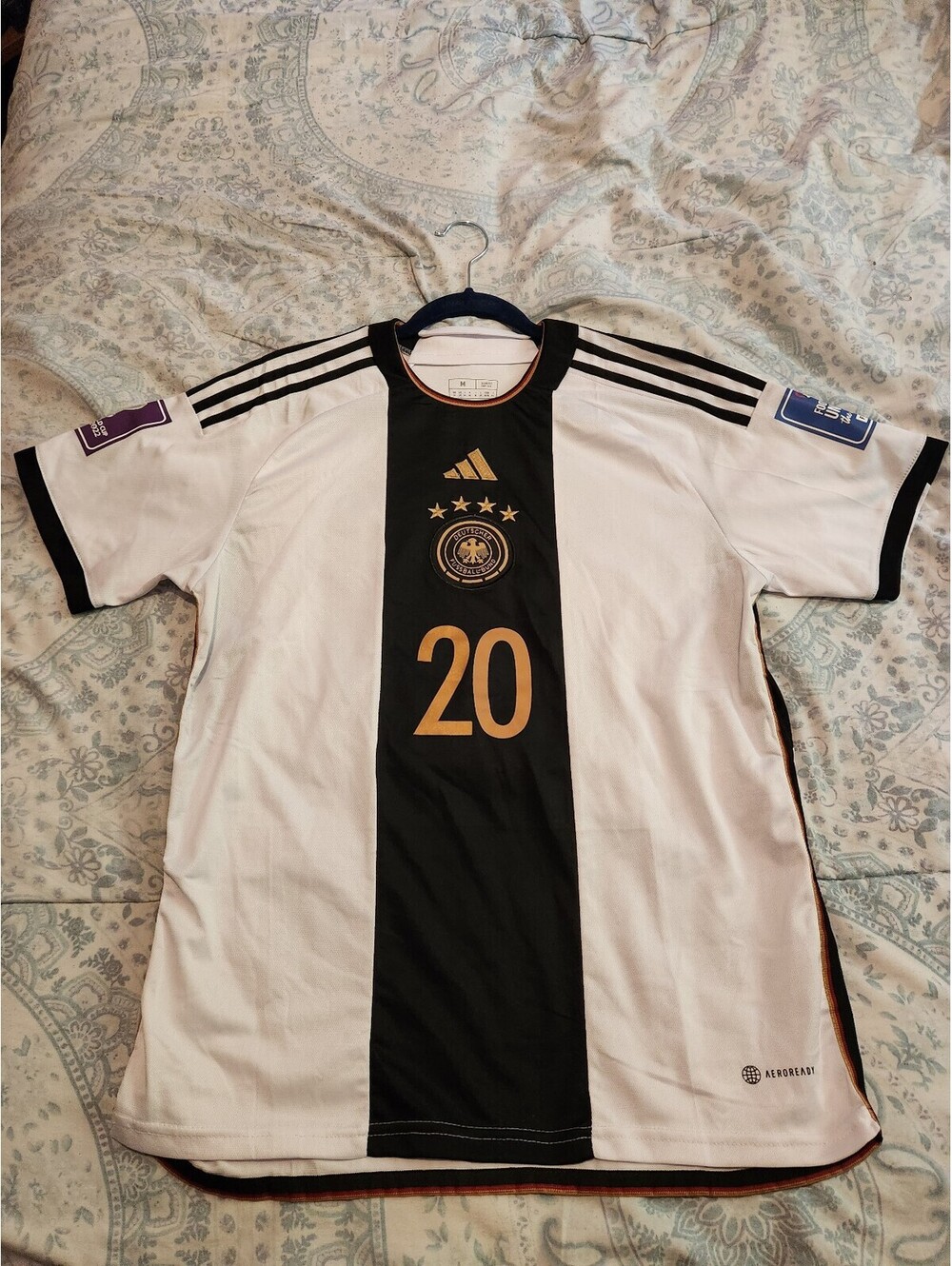 Germany 2022/2023 Bierhoff World Cup Home Soccer Jersey Size M